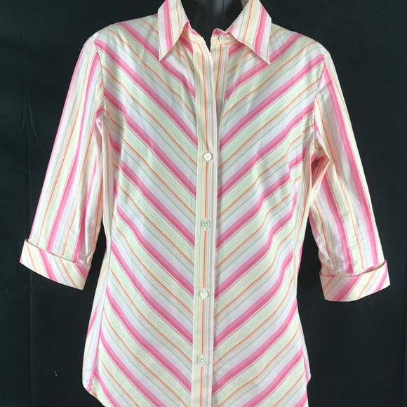Banana Republic Women's Blouse Sz Medium Shirt Top - Picture 3 of 7